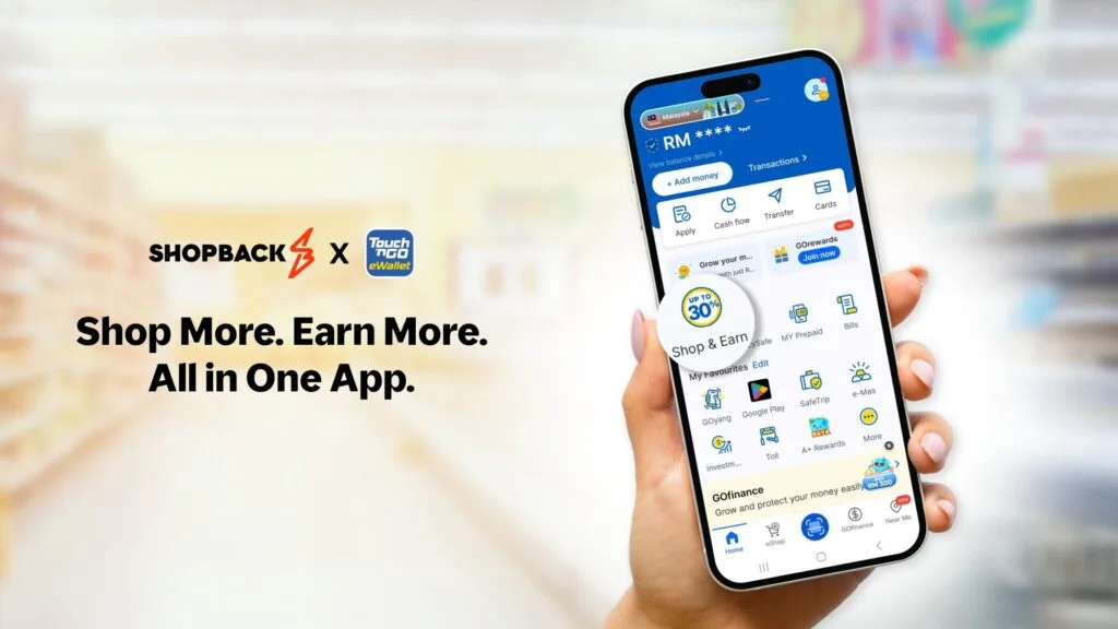 TNG eWallet ShopBack feat