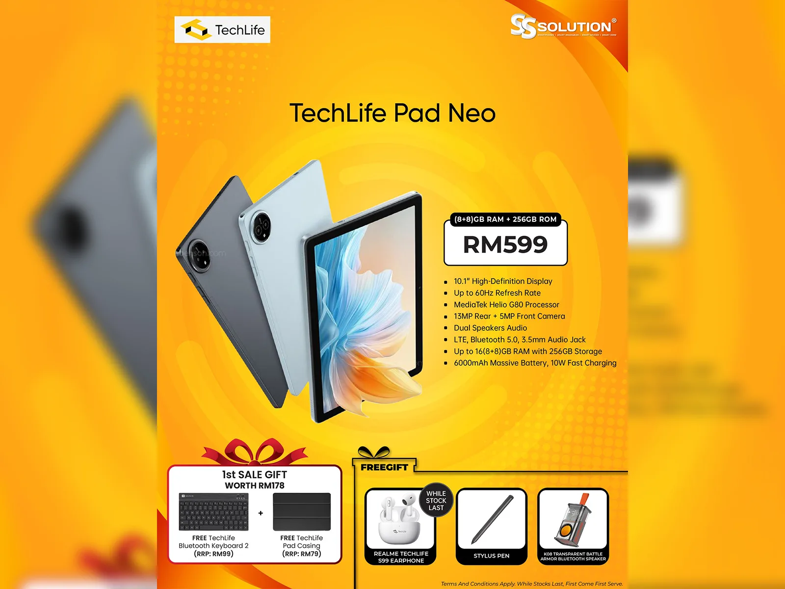 TechLife Pad Neo price Malaysia
