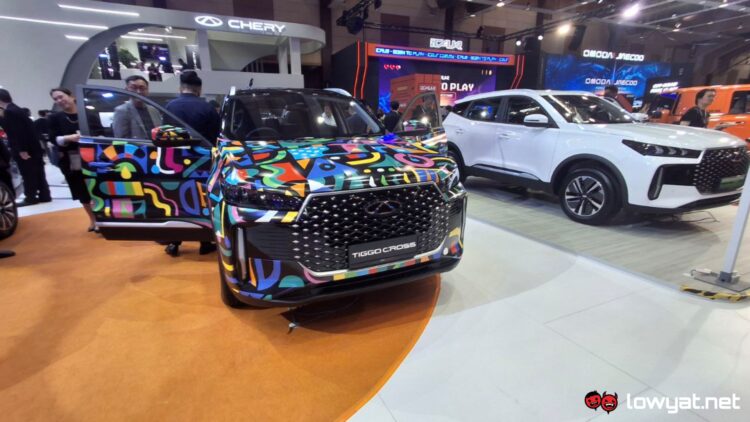 Tiggo Cross HEV at MAS 2025