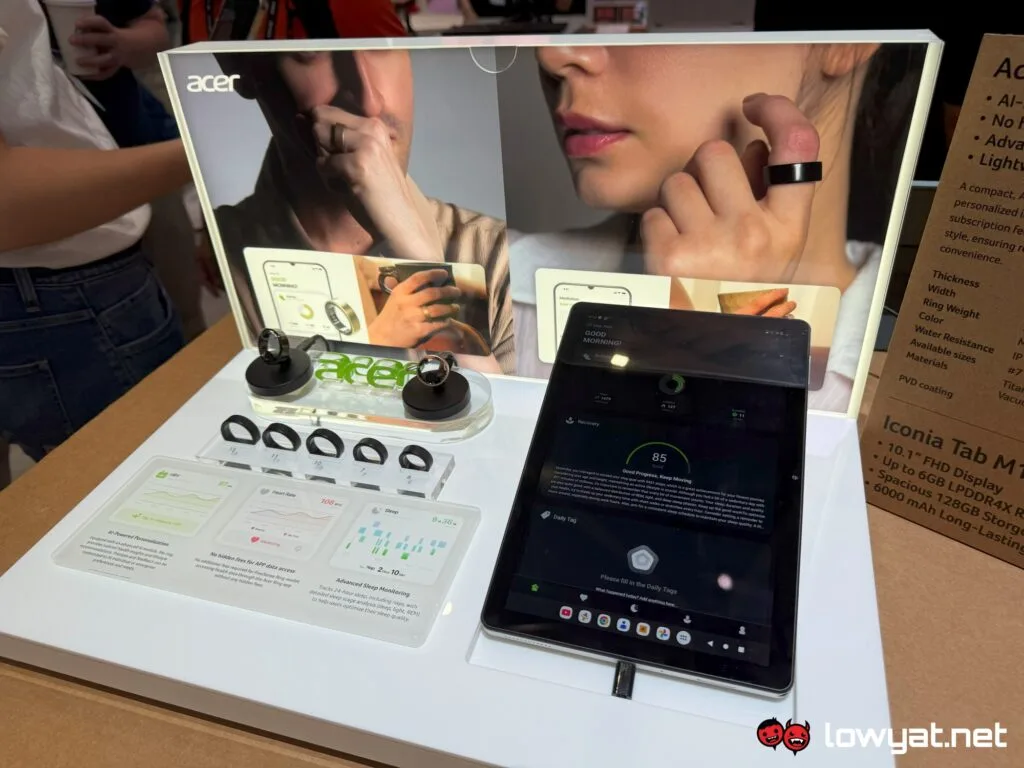 acer gadget freesense ring hands on