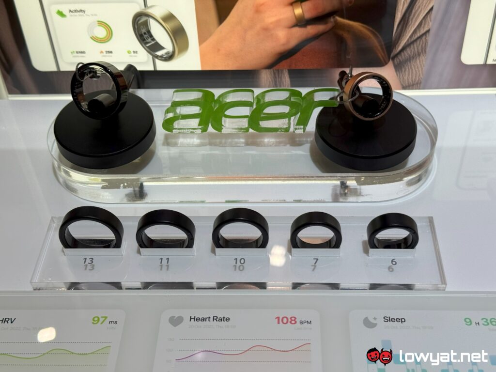 acer gadget freesense ring hands on