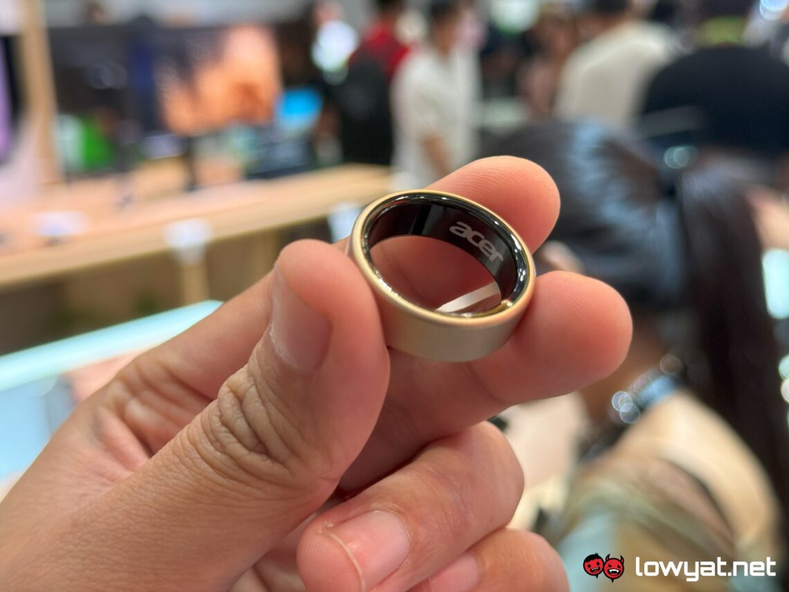 acer gadget freesense ring hands on