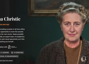 Agatha Christie BBC Maestro AI writing course