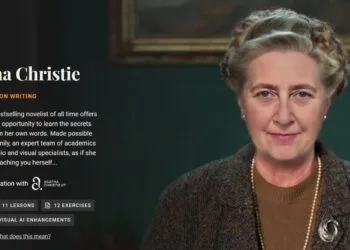 Agatha Christie BBC Maestro AI writing course