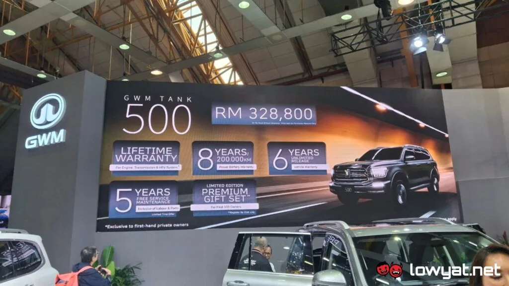 gwm tank 500 launches in Malaysia