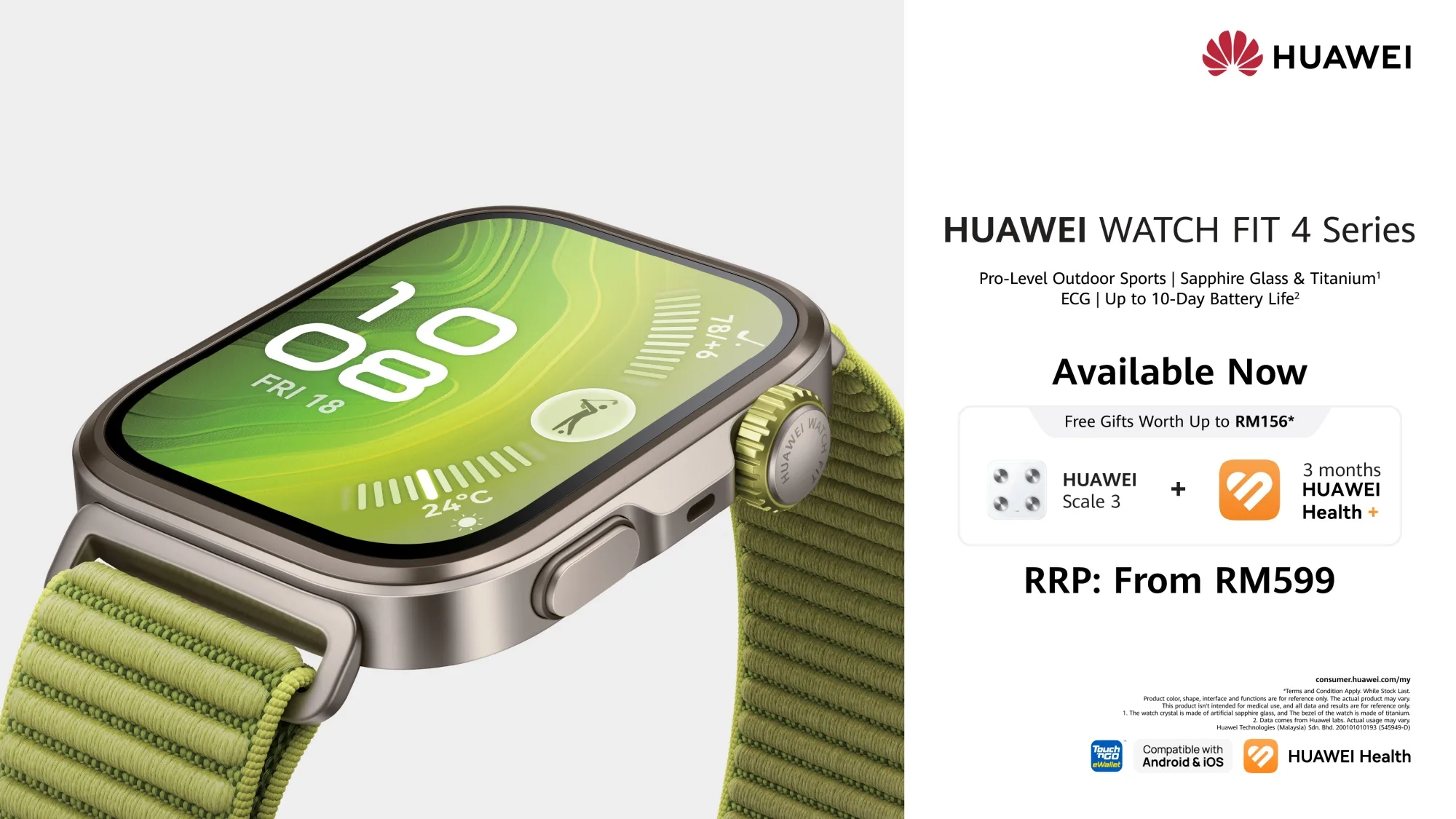 Huawei Watch Fit 4 series
