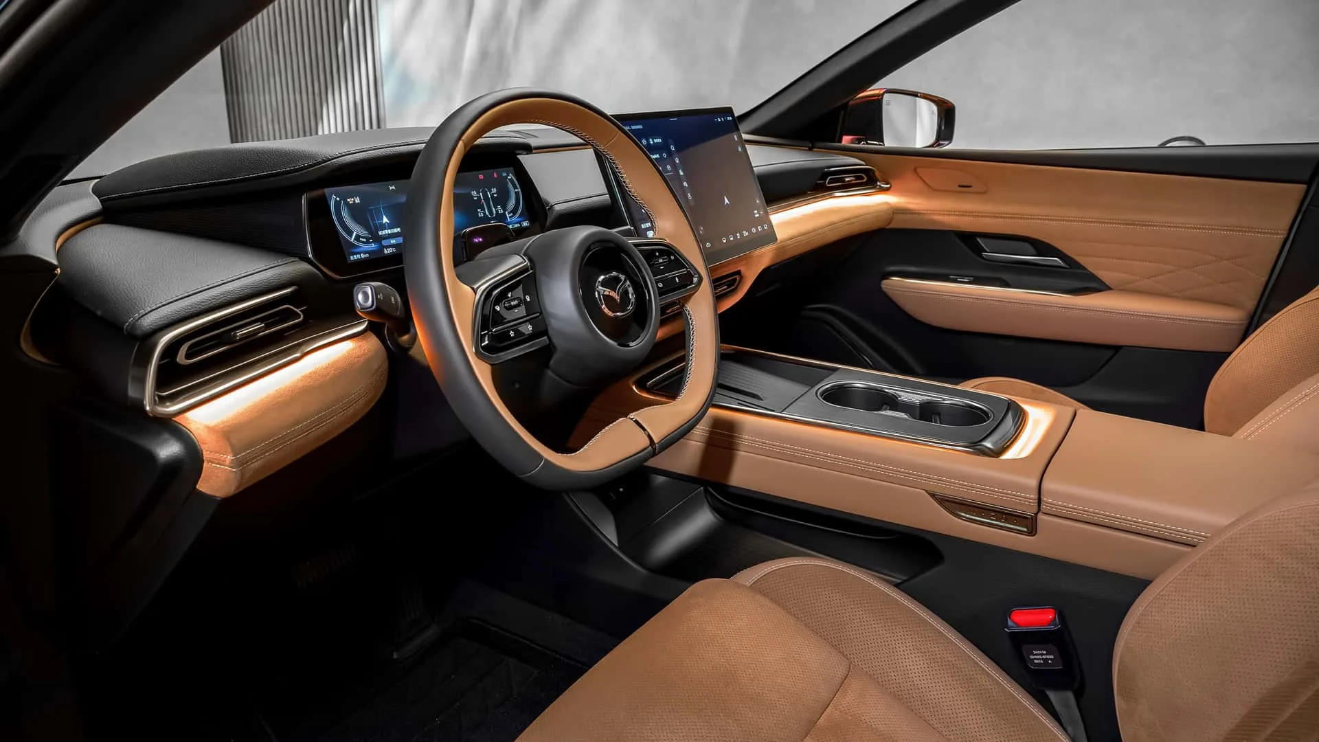 Interior of the car 
