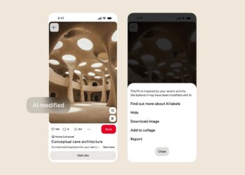 Pinterest AI labels
