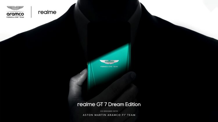 realme Aston Martin F1 GT 7 Dream Edition