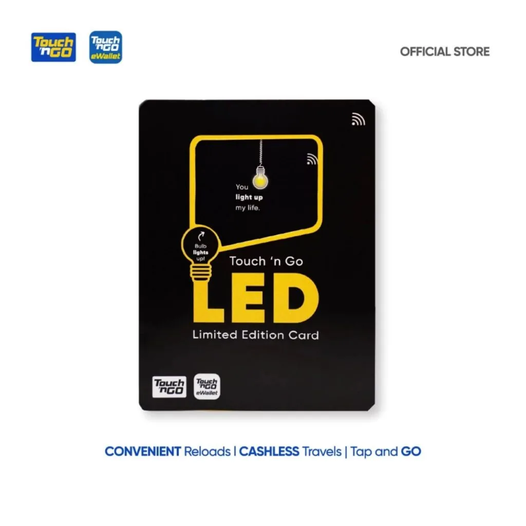 tng limited edition nfc card with led