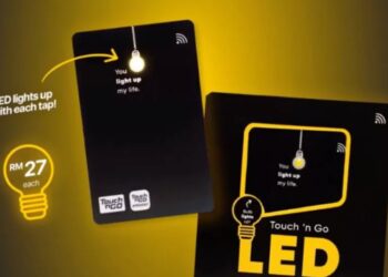 tng limited edition nfc card with led