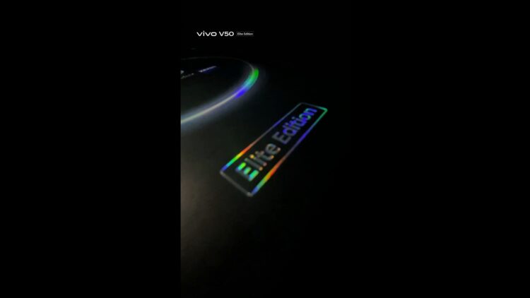 vivo V50 Elite Edition teaser