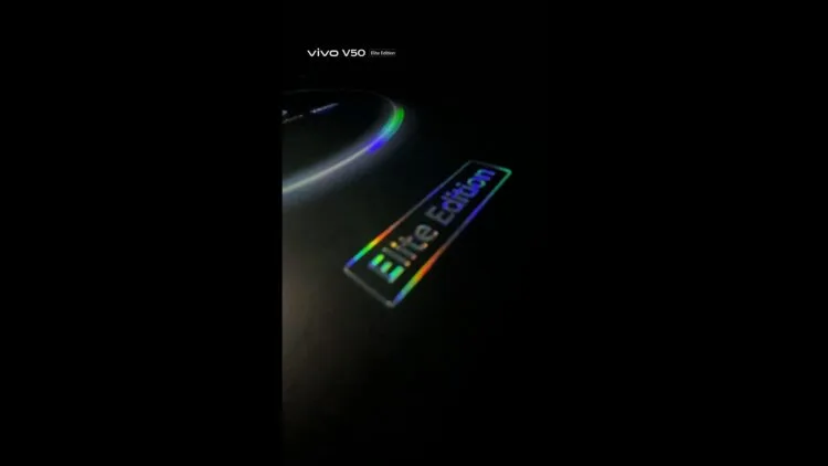 vivo V50 Elite Edition teaser