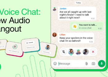 WhatsApp voice chats all groups