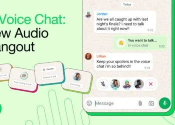 WhatsApp voice chats all groups