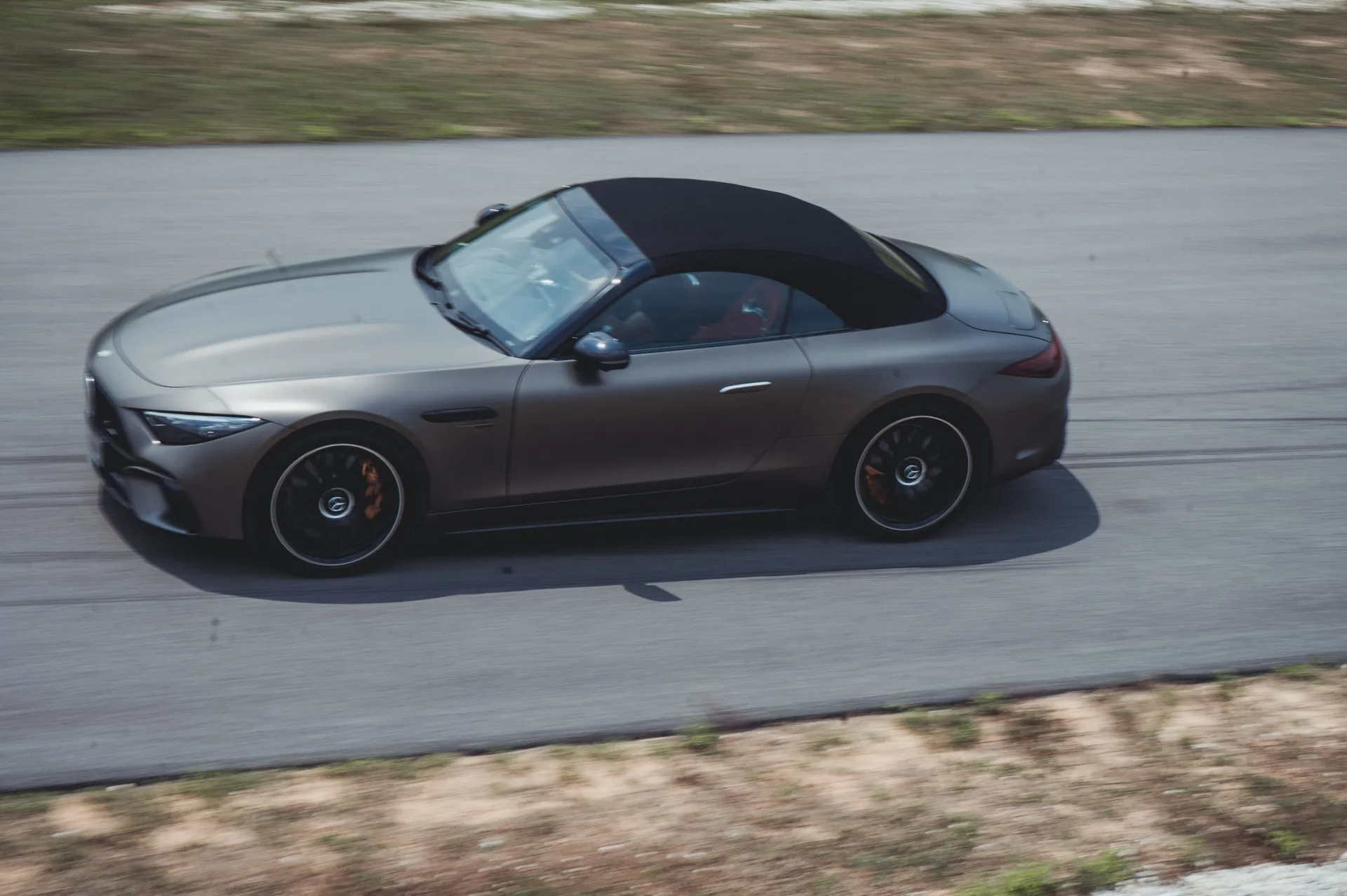 The Mercedes-AMG SL 63 Performance on track