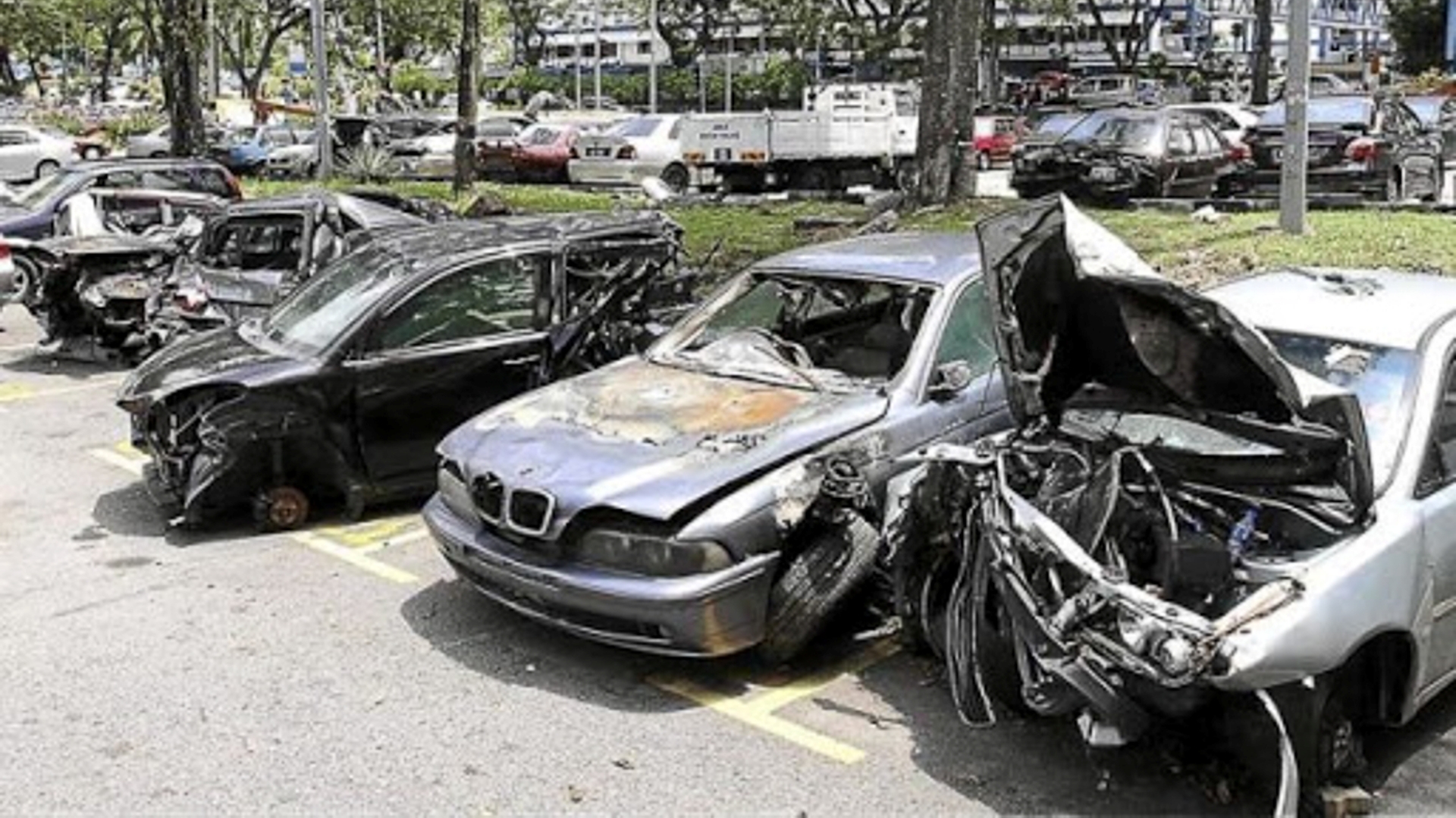 Vehicles that have been abandoned