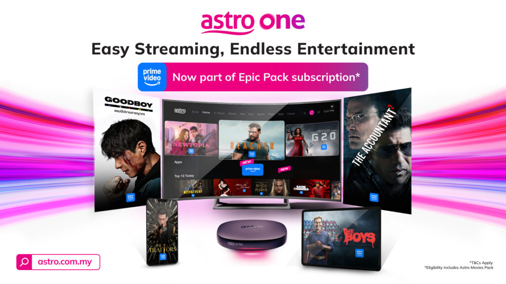 Astro Prime Video promo
