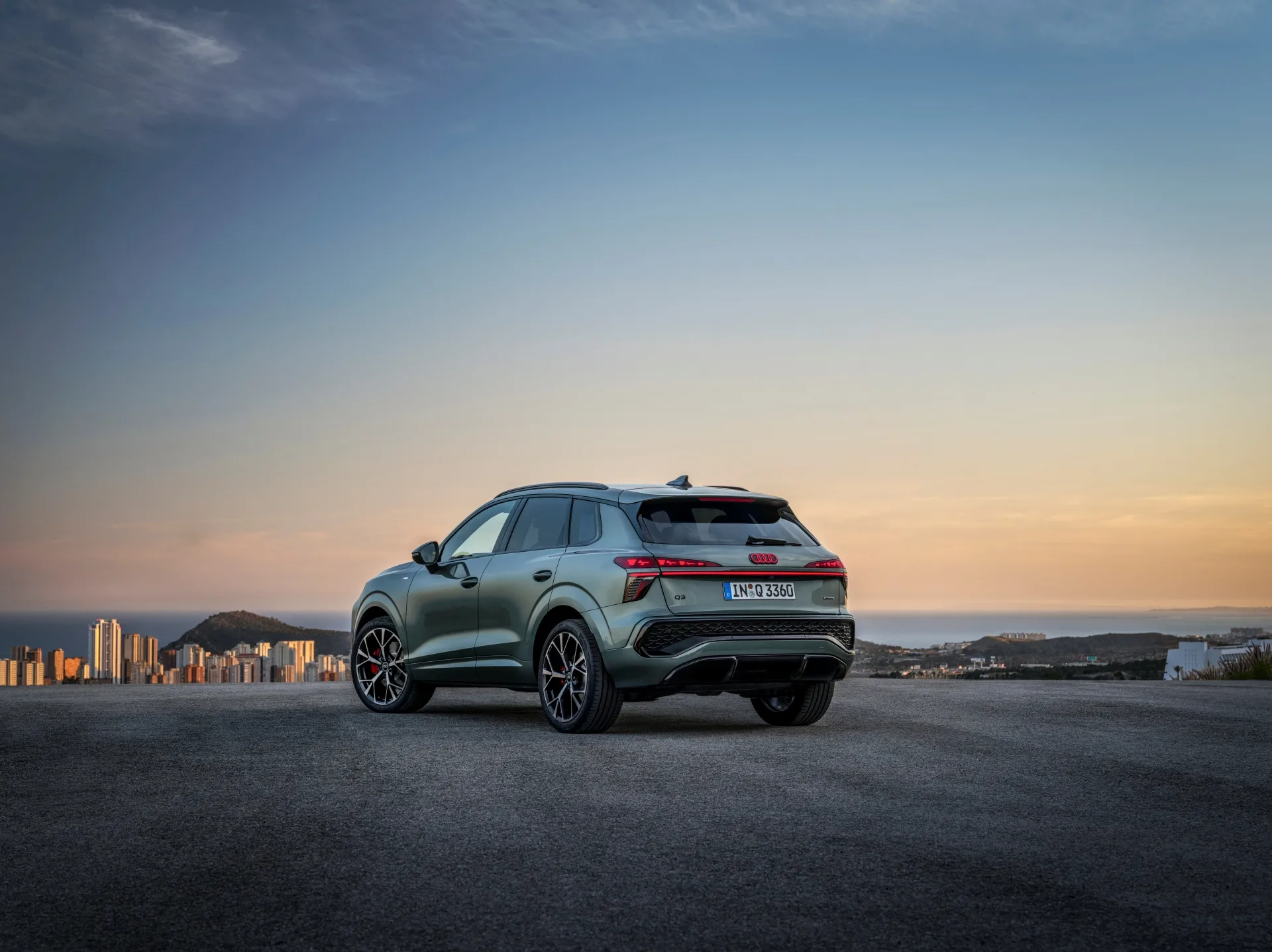 Rear of the SUV