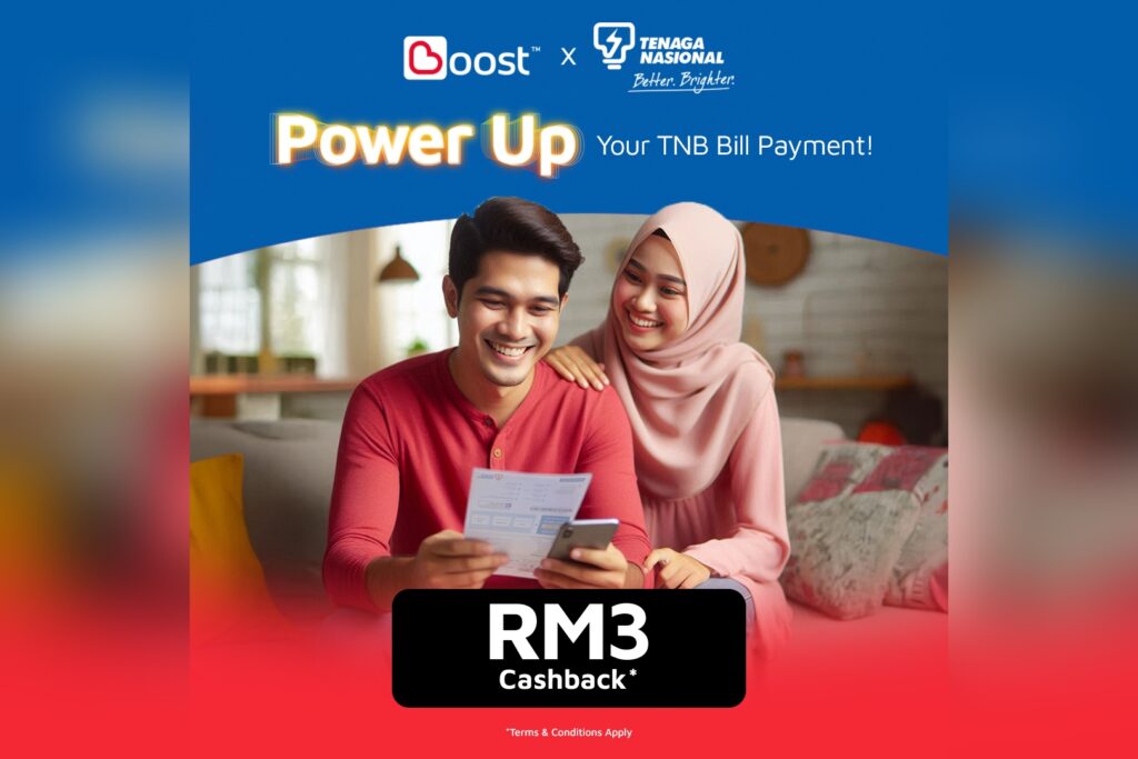 Boost Wallet RM3 Rebate TNB