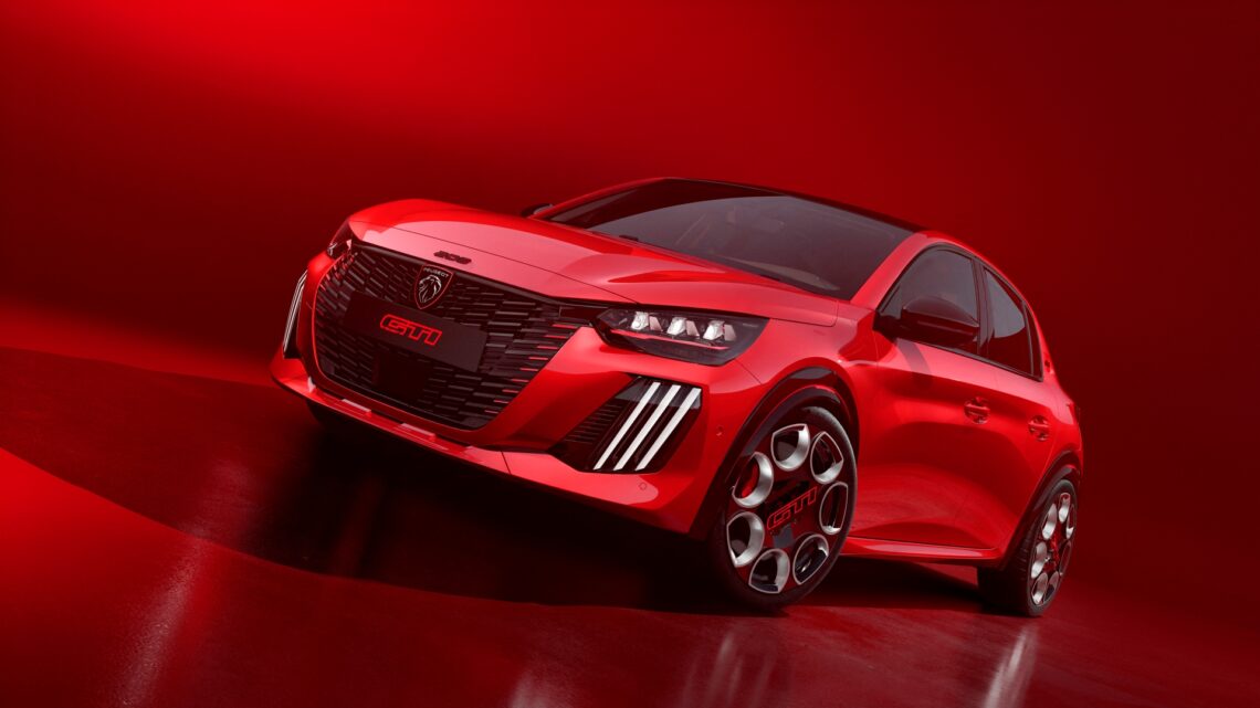 The new Peugeot E-208 GTi