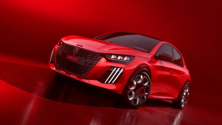 The new Peugeot E-208 GTi