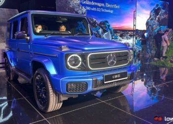 The fully electric G-wagon