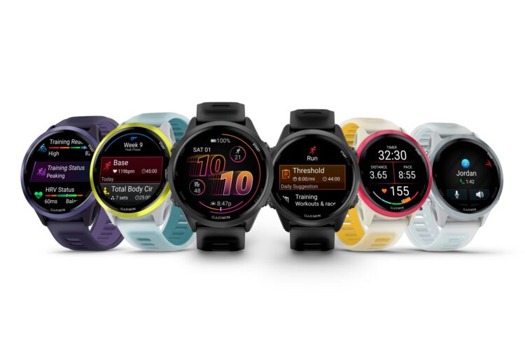 Garmin Forerunner 570 both sizes