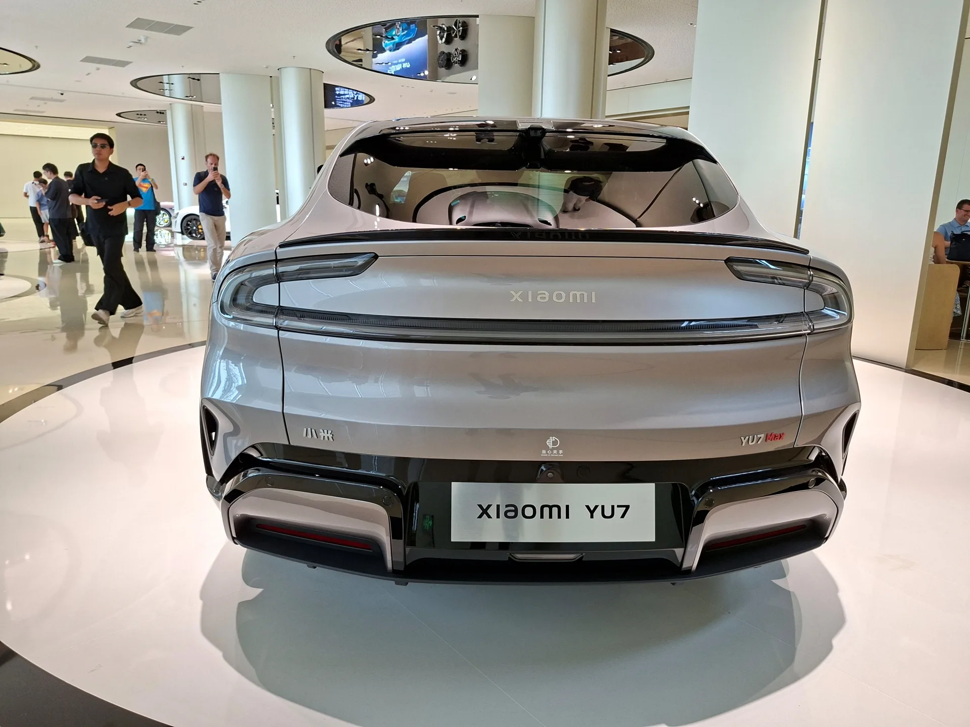 Rear of the Xiaomi SUV