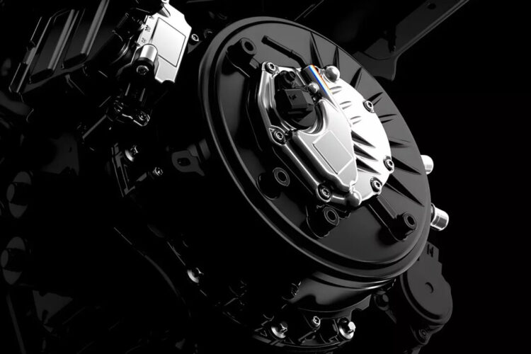 The hybrid powertrain