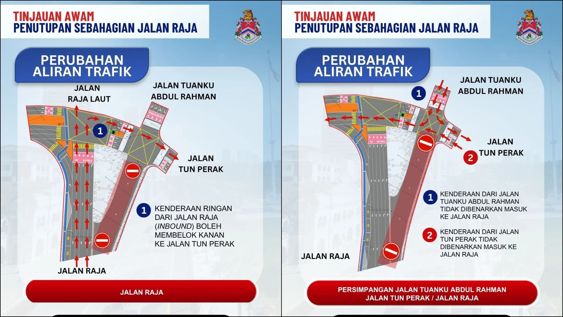 Jalan Raja Closure