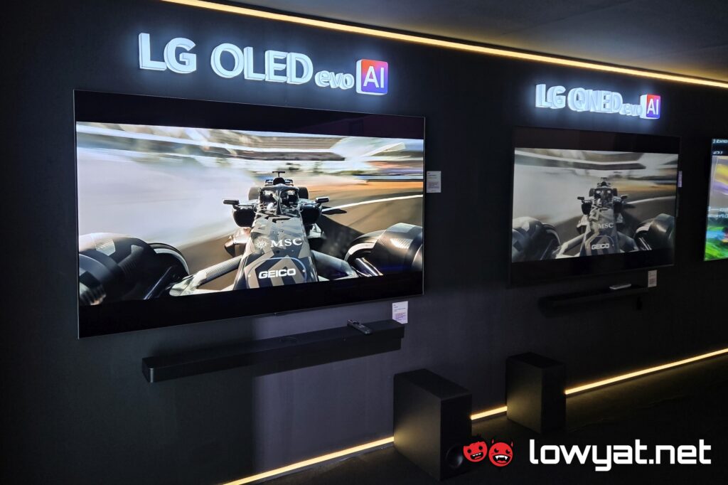 LG OLED evo QNED evo
