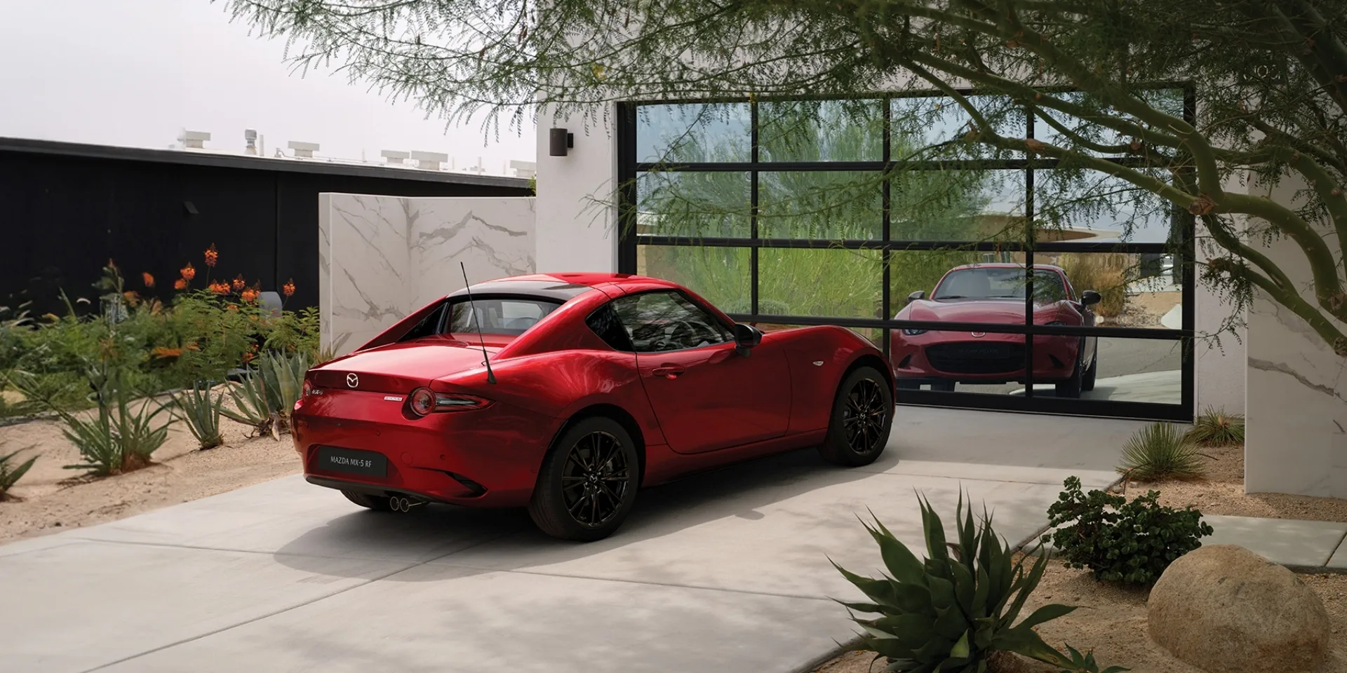 Rear of the MX-5
