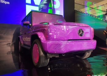 Mercedes Benz G580 at TRX