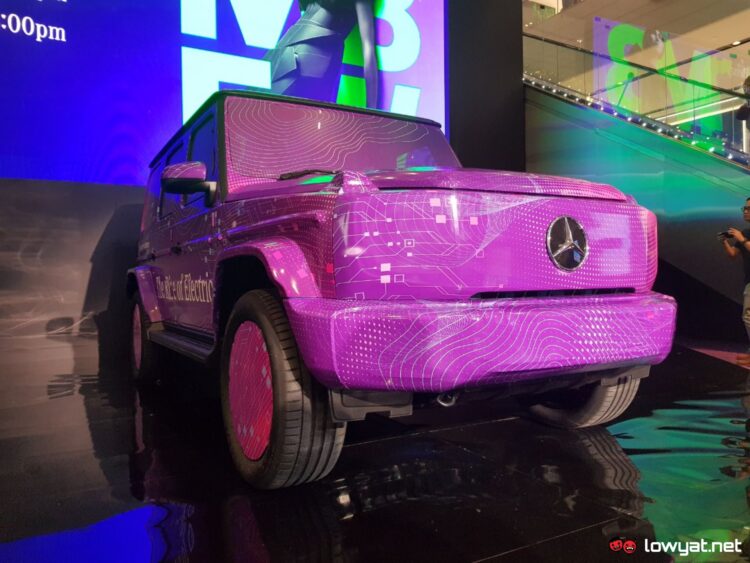 Mercedes Benz G580 at TRX