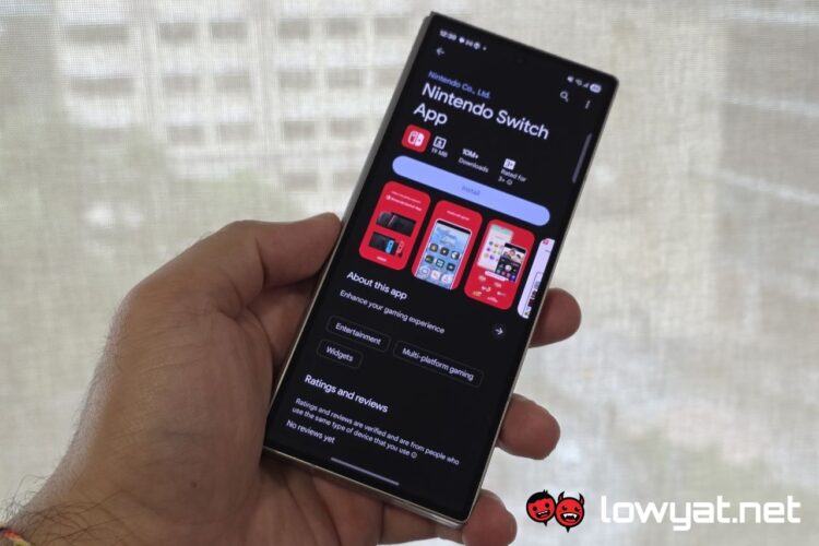 Nintendo Switch app