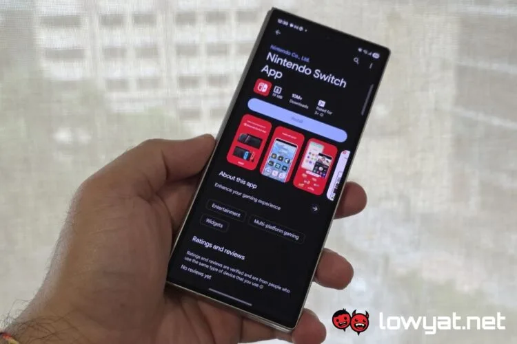 Nintendo Switch app