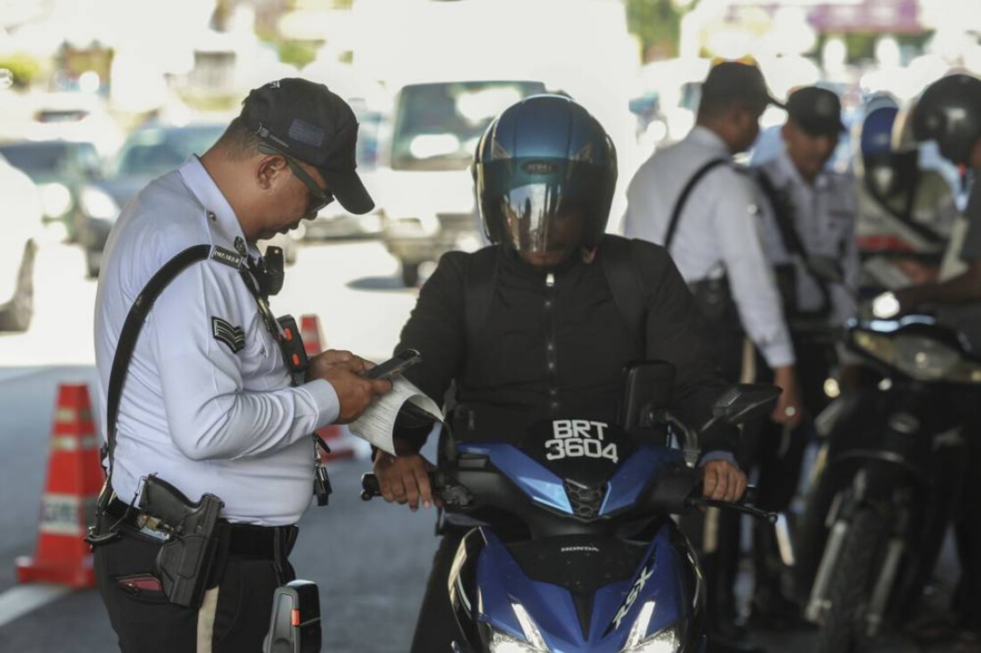 PDRM deploys drones to apprehend motorcyclists