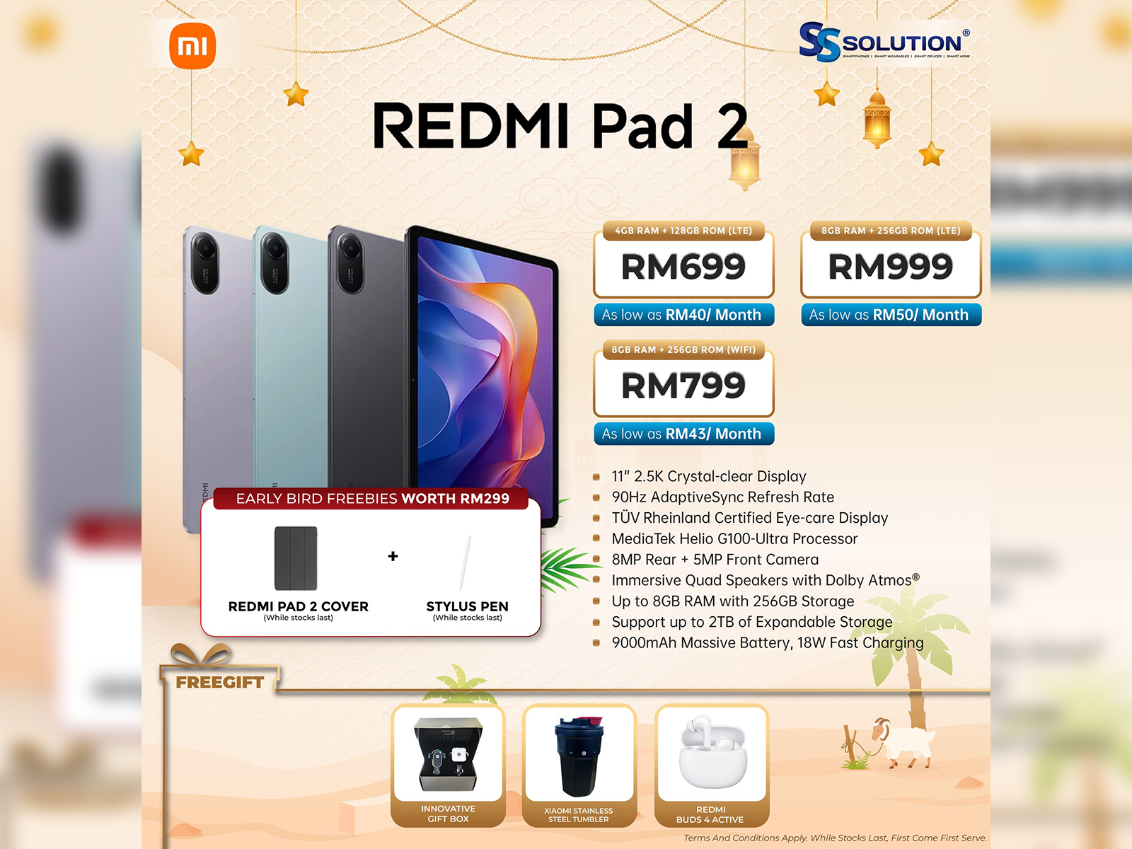Redmi Pad 2 price Malaysia