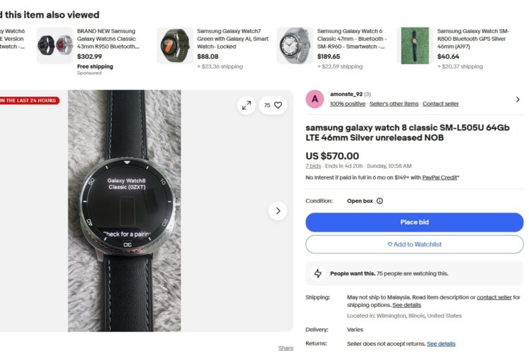 Samsung Galaxy Watch8 Classic eBay