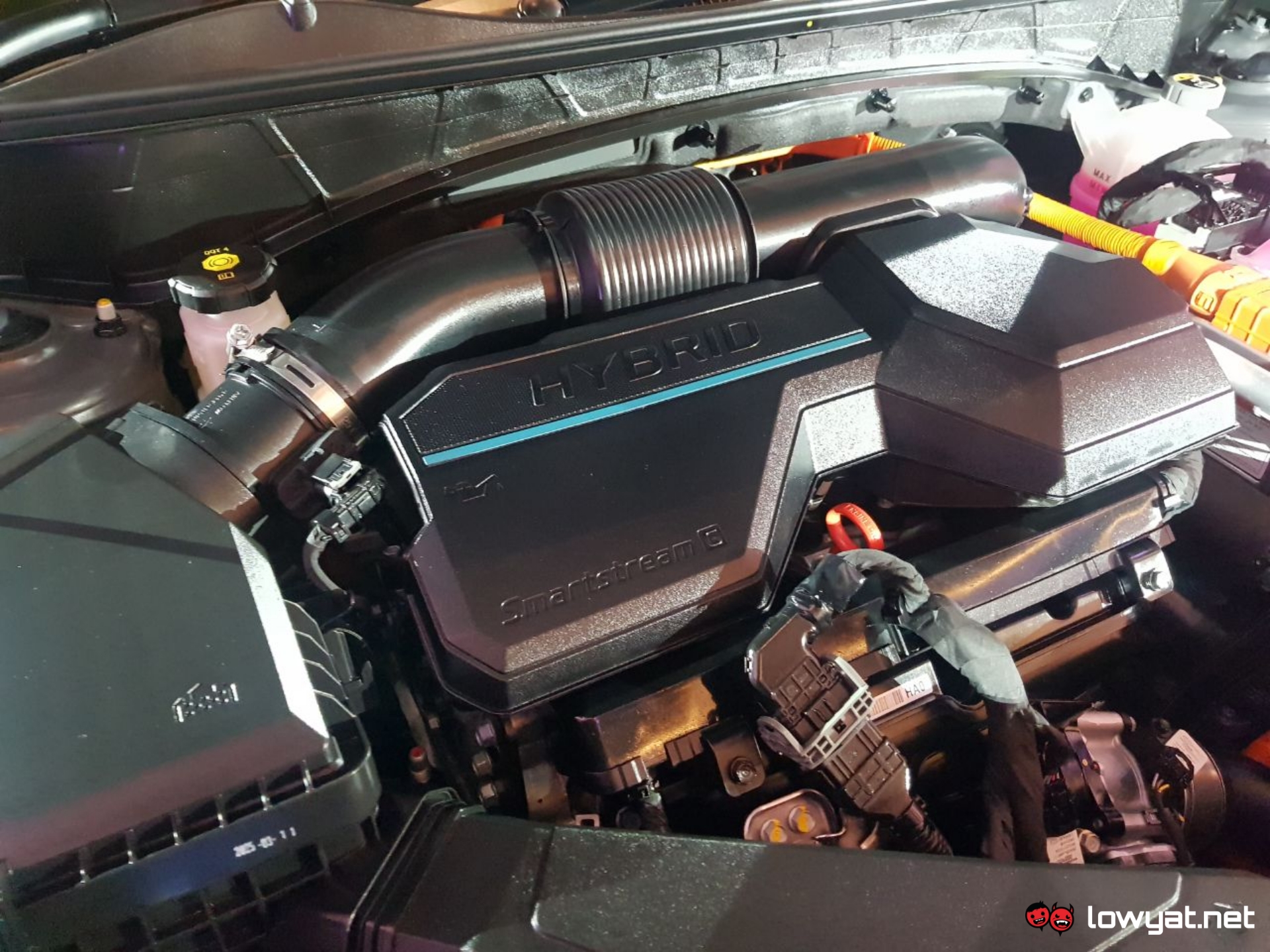 Hybrid engine of the Hyundai Tucson