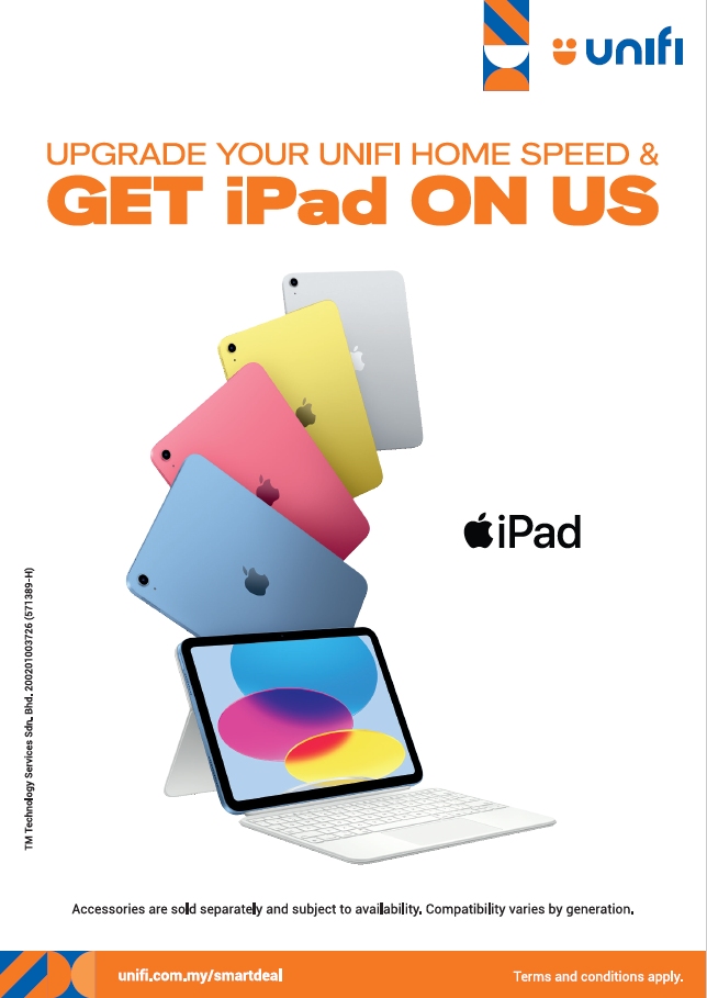 Unifi iPad branded 2