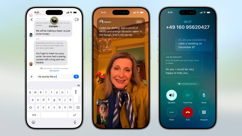 WWDC 2025 Apple Intelligence Live Translate