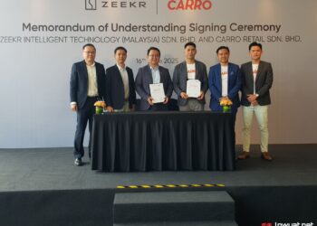 Zeekr and Carro memorandum signing