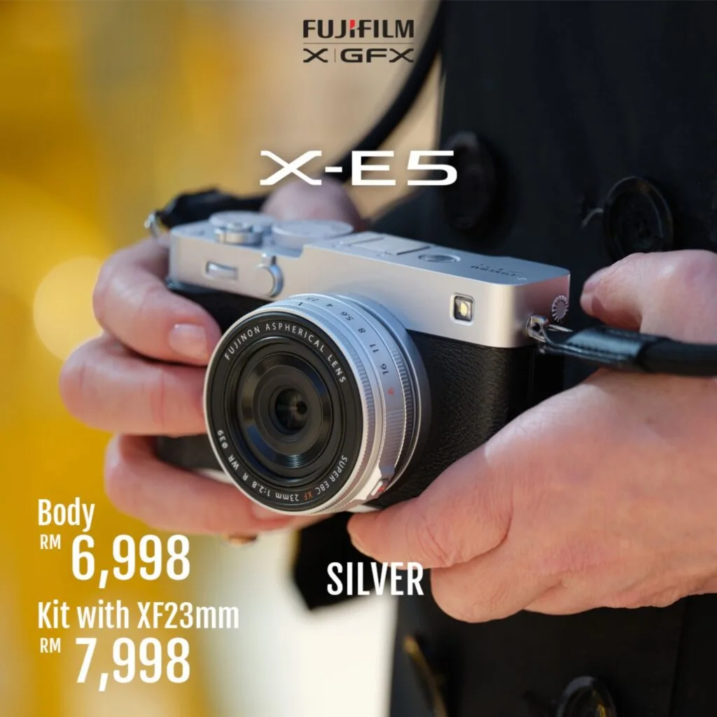fujifilm X-e5 launch msia price