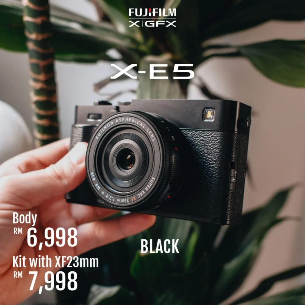 fujifilm X-e5 launch msia price