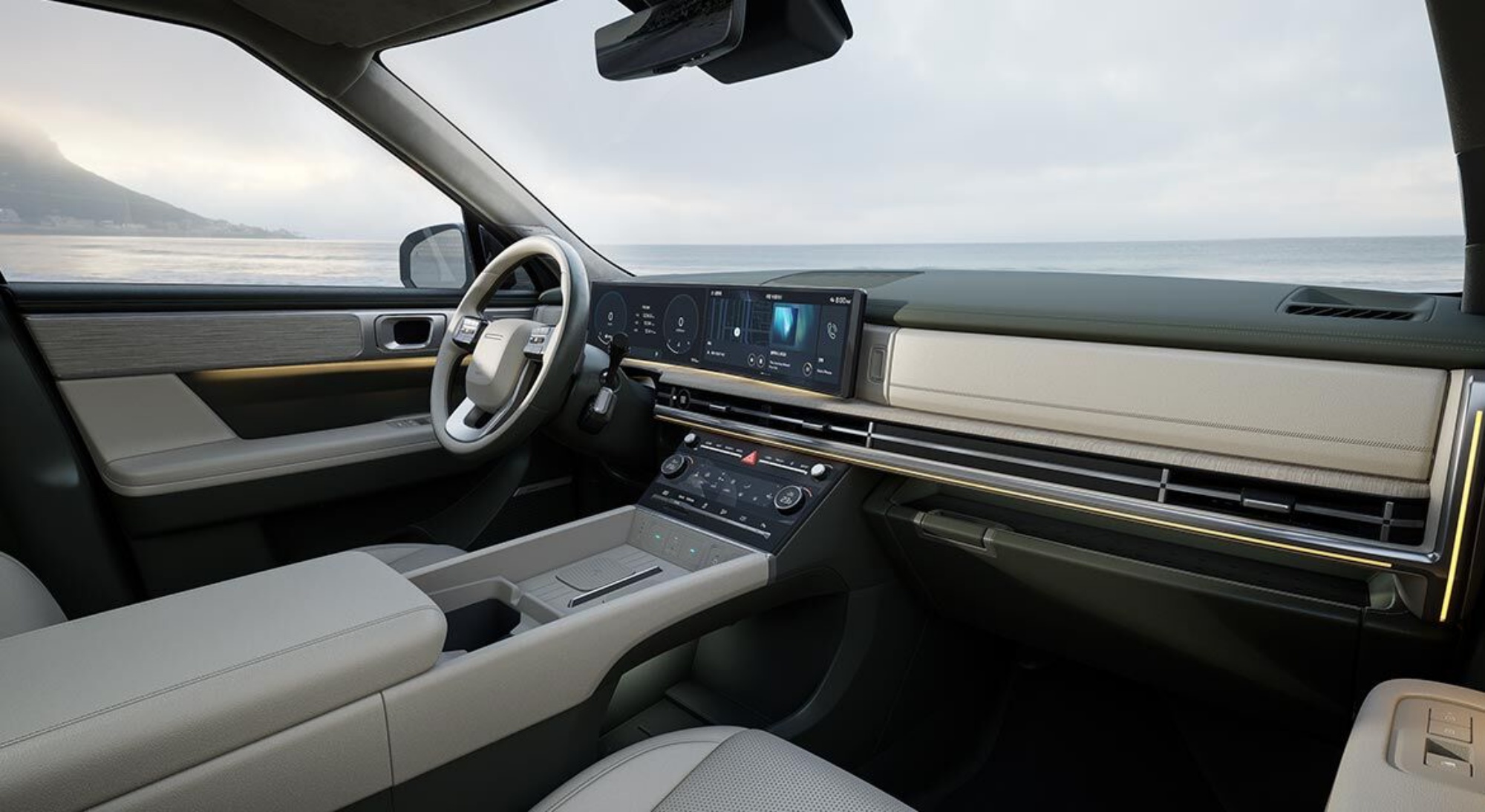 hyundai 2025 sante fe interior