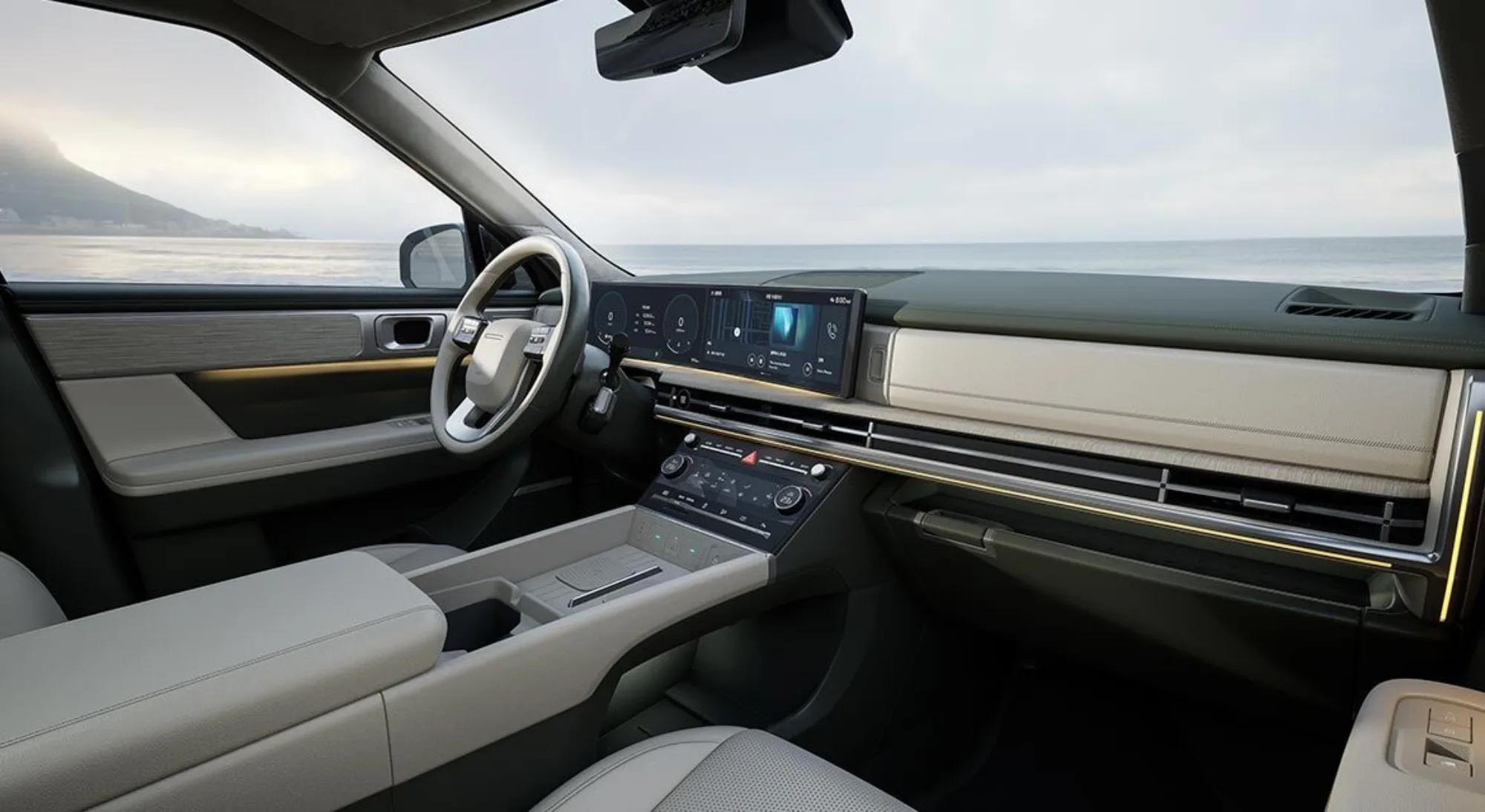 hyundai 2025 sante fe interior