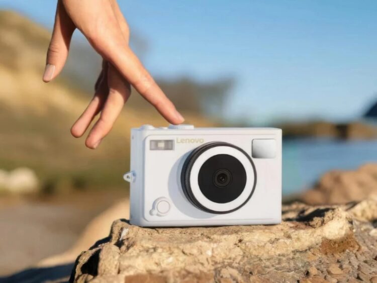 lenovo debuts c55 digital camera china
