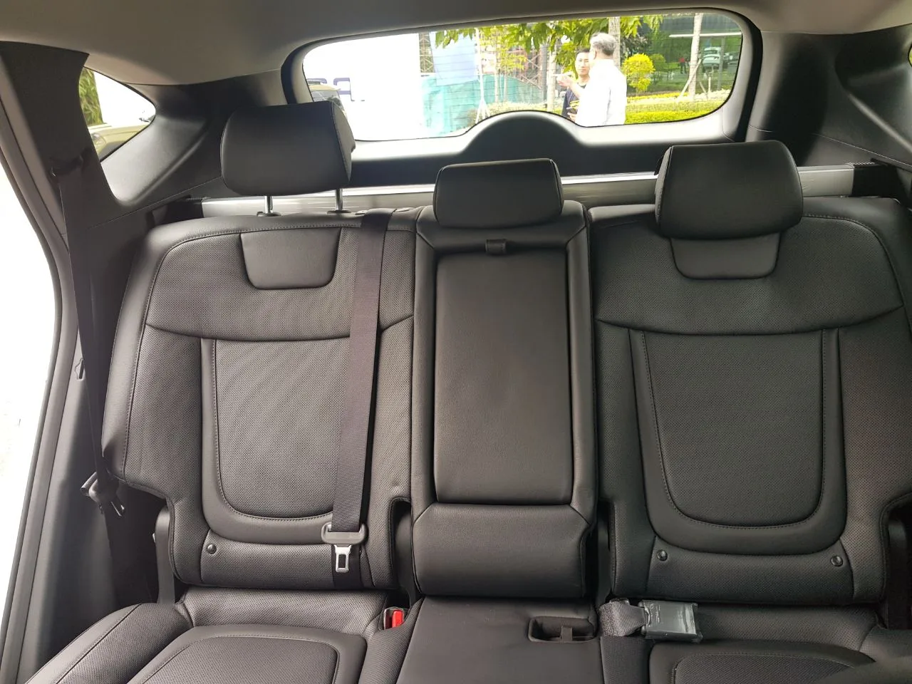 Back interior of the car